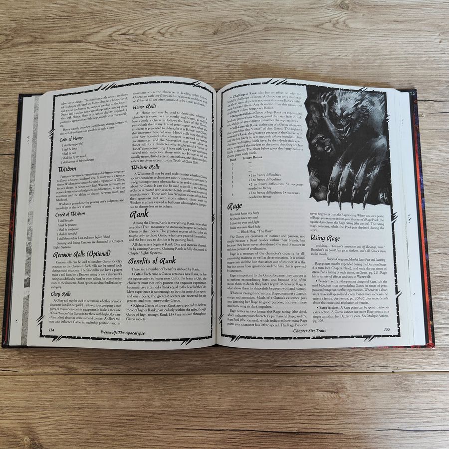 Werewolf: The Apocalypse 2E (Core Rulebook) 2501 фото