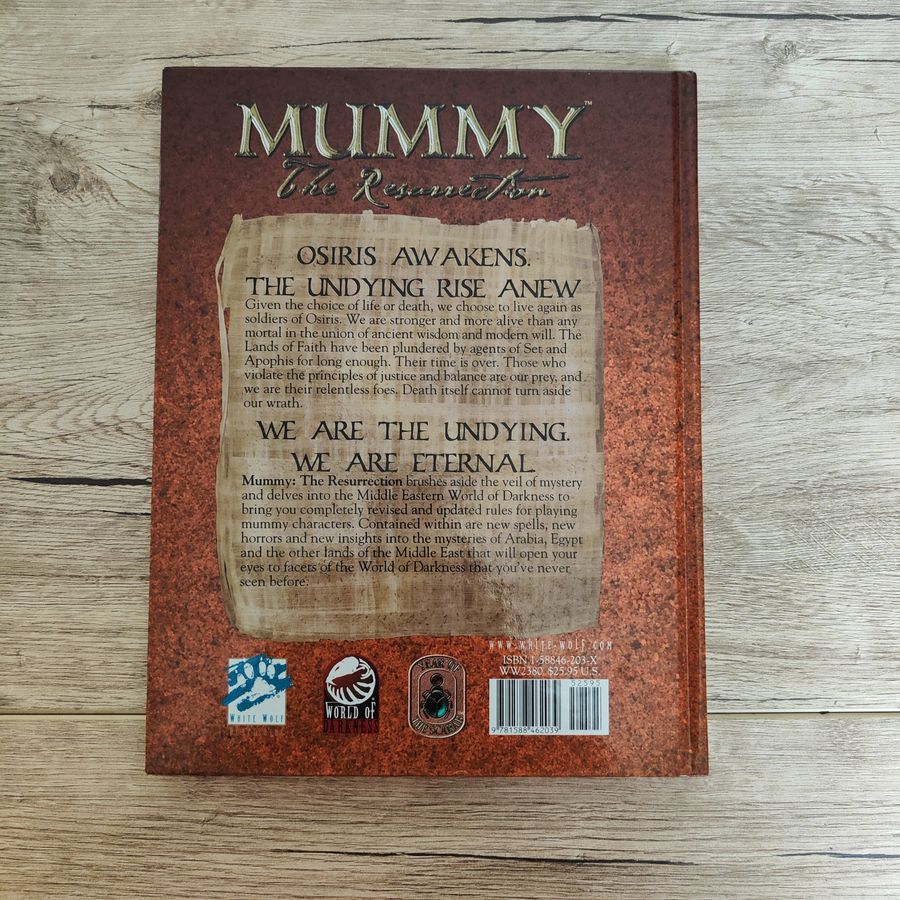 Mummy: The Resurrection (Basic Sourcebook) 2503 фото