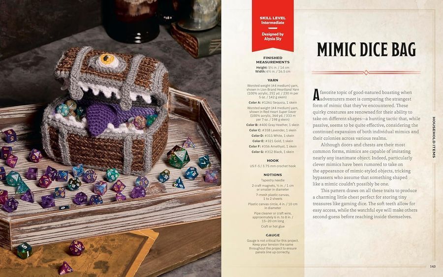 Dungeons & Dragons Crochet: A Book of Many Patterns 4i4-922 фото