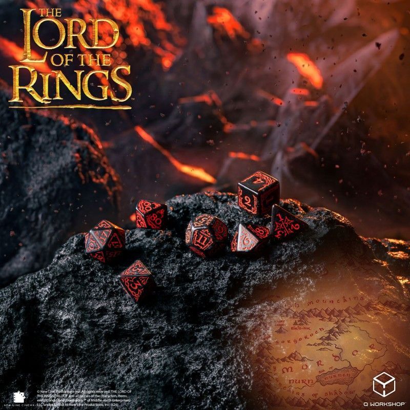 Набір кубиків "The Lord of the Rings: Mordor Dice Set" 424-c65 фото