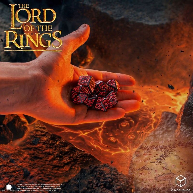 Набір кубиків "The Lord of the Rings: Mordor Dice Set" 424-c65 фото