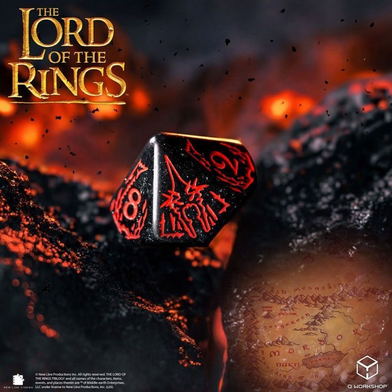 Набір кубиків "The Lord of the Rings: Mordor Dice Set" 424-c65 фото
