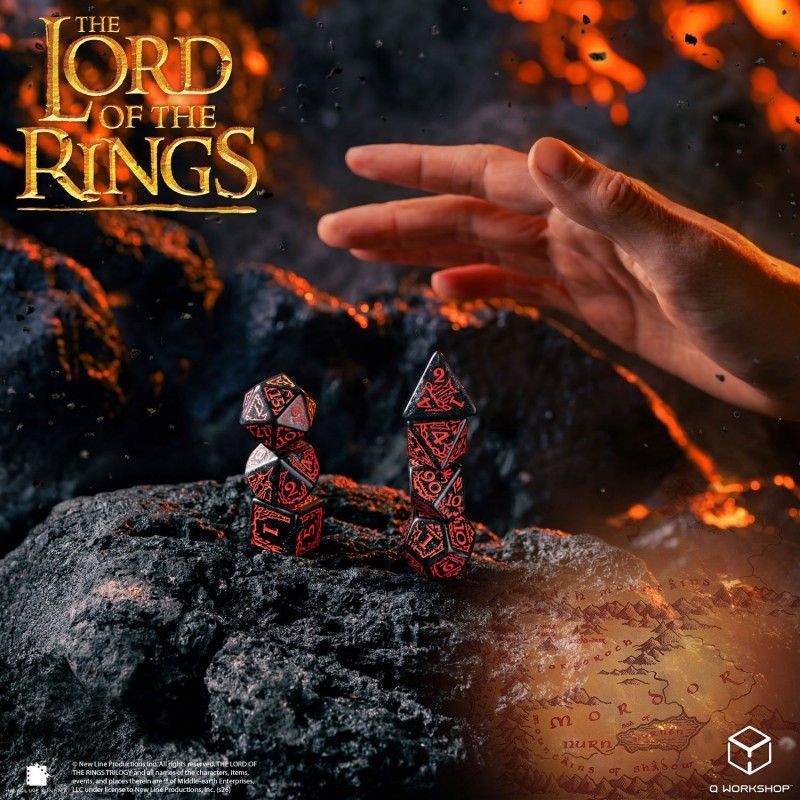 Набір кубиків "The Lord of the Rings: Mordor Dice Set" 424-c65 фото