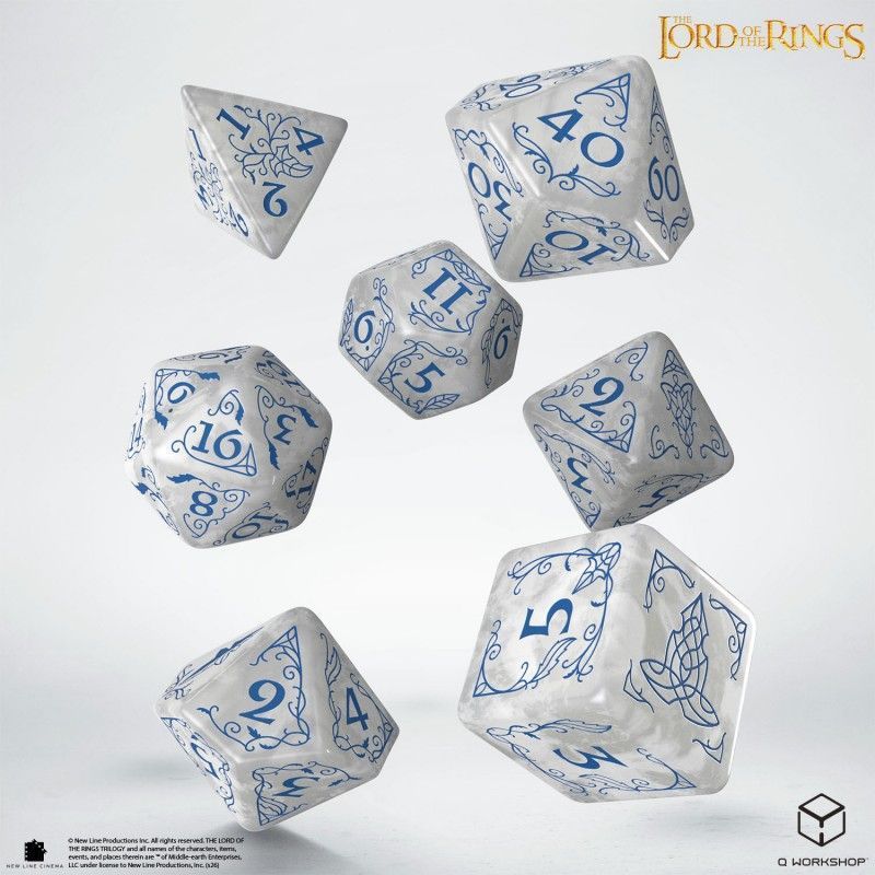 Набір кубиків "The Lord of the Rings: Rivendell Dice Set - Stone" i38-333 фото