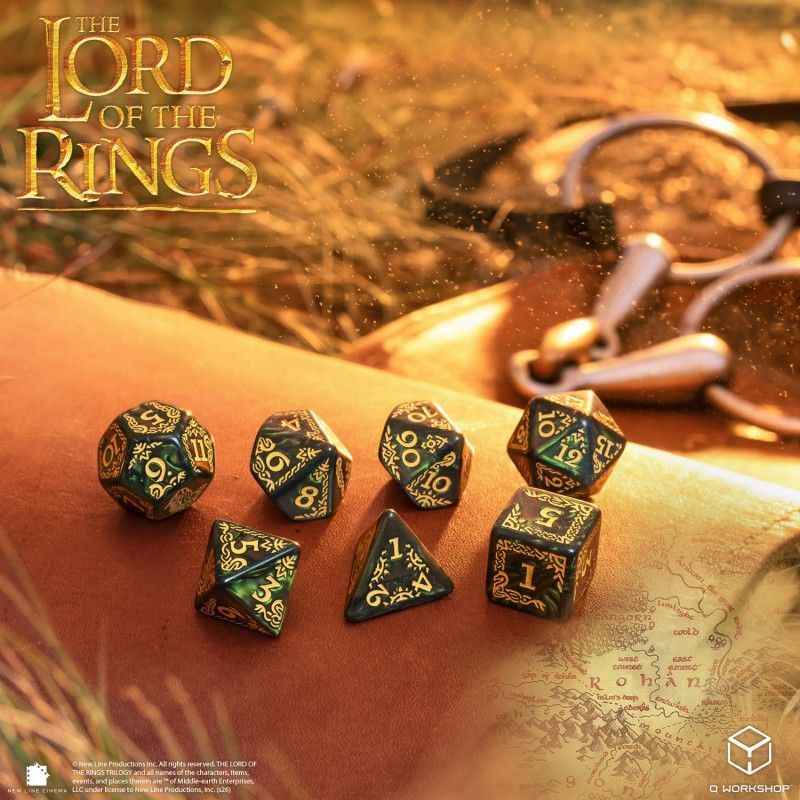 Набір кубиків "The Lord of the Rings: Rohan Dice Set" 21c-66c фото