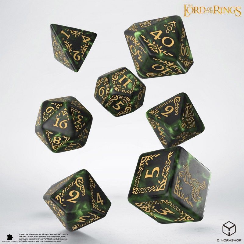Набір кубиків "The Lord of the Rings: Rohan Dice Set" 21c-66c фото
