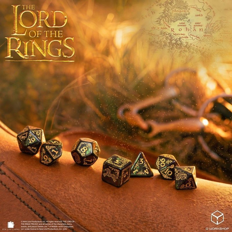 Набір кубиків "The Lord of the Rings: Rohan Dice Set" 21c-66c фото