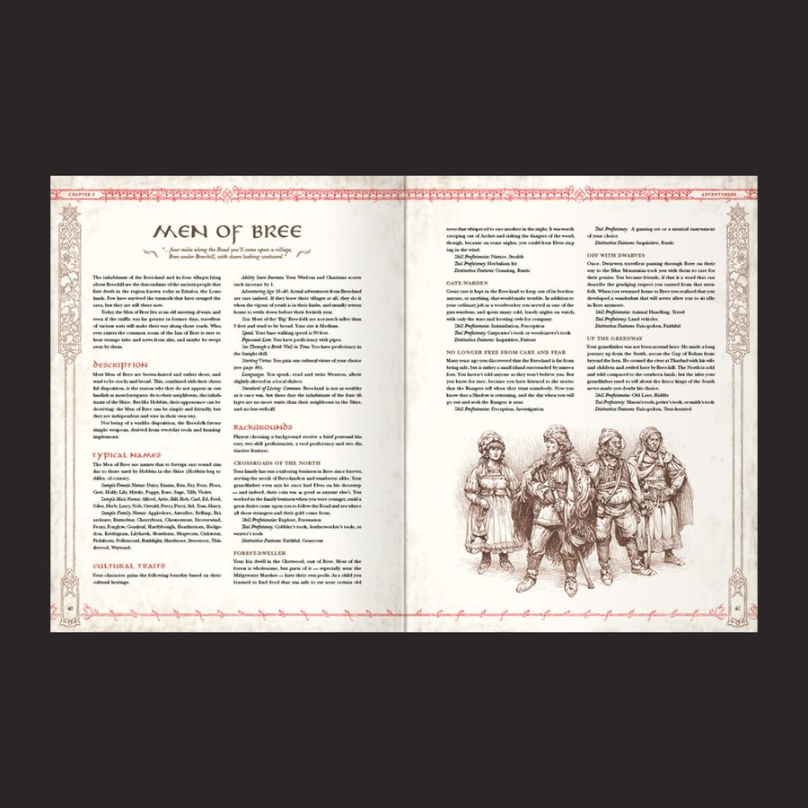 The Lord Of The Ring RPG/DnD 5E Compatible (Core Rulebook) 2469 фото