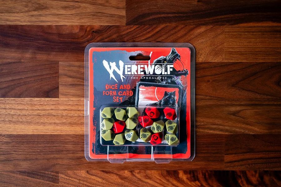 Набір "Werewolf the Apocalypse: Dice & Form Card Set" 2369 фото