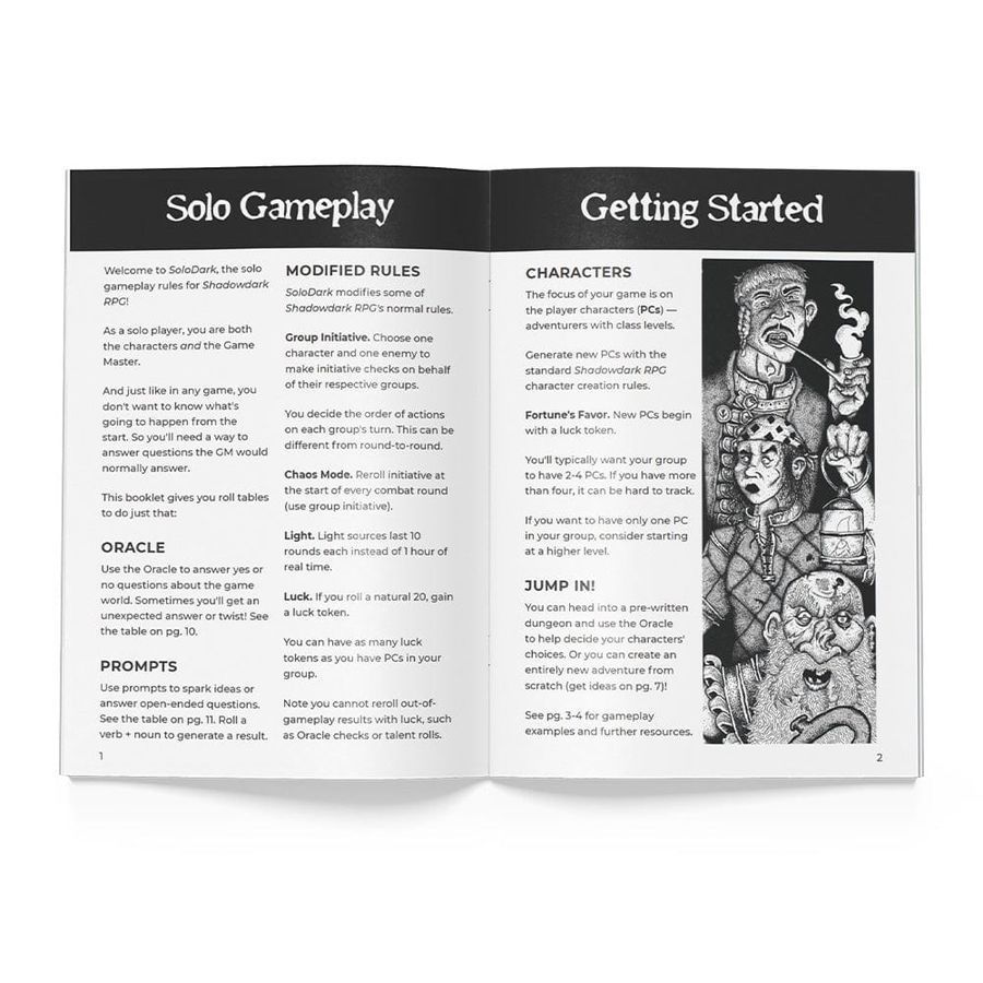 SoloDark: Solo Rules for Shadowdark 027-795 фото