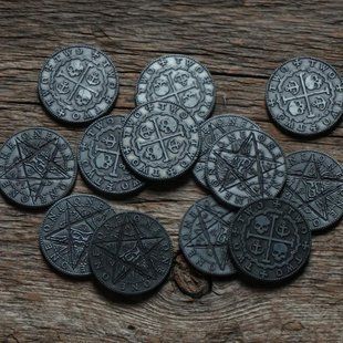 Devilʼs Luck Coins - 13 Pack (Pirate Borg) 021-b18 фото