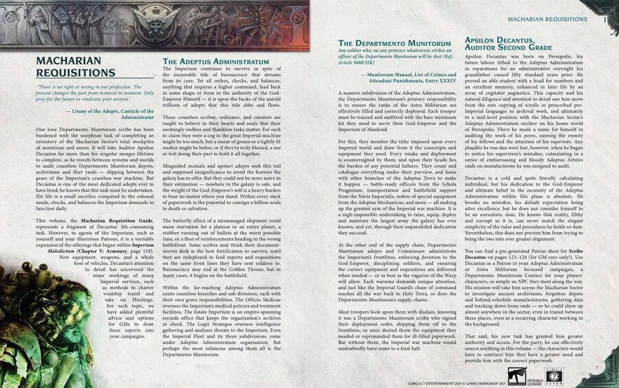 Warhammer 40K RPG: Imperium Maledictum - Macharian Requisition Guide c29-c7b фото Warhammer 40K RPG: Imperium Maledictum - Macharian Requisition Guide c29-c7b фото
