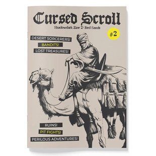 Cursed Scroll Zine, Vol 2: Red Sands (Shadowdark) bbb-317 фото
