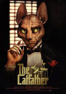 Листівка "The Catfather" у конверті 212-764 фото